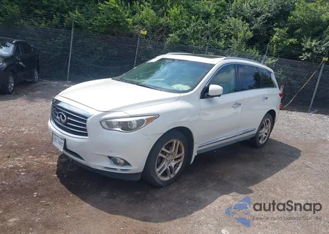 2013 Infiniti Jx35 из США, поврежденный, VIN 5N1AL0MM6DC309934